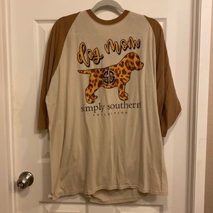 🐕 Dog Mom 3/4 Tee